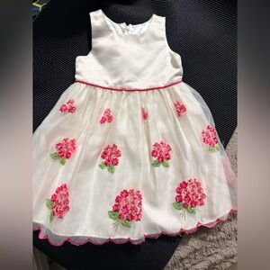 American Princess Ivory Satin Dress